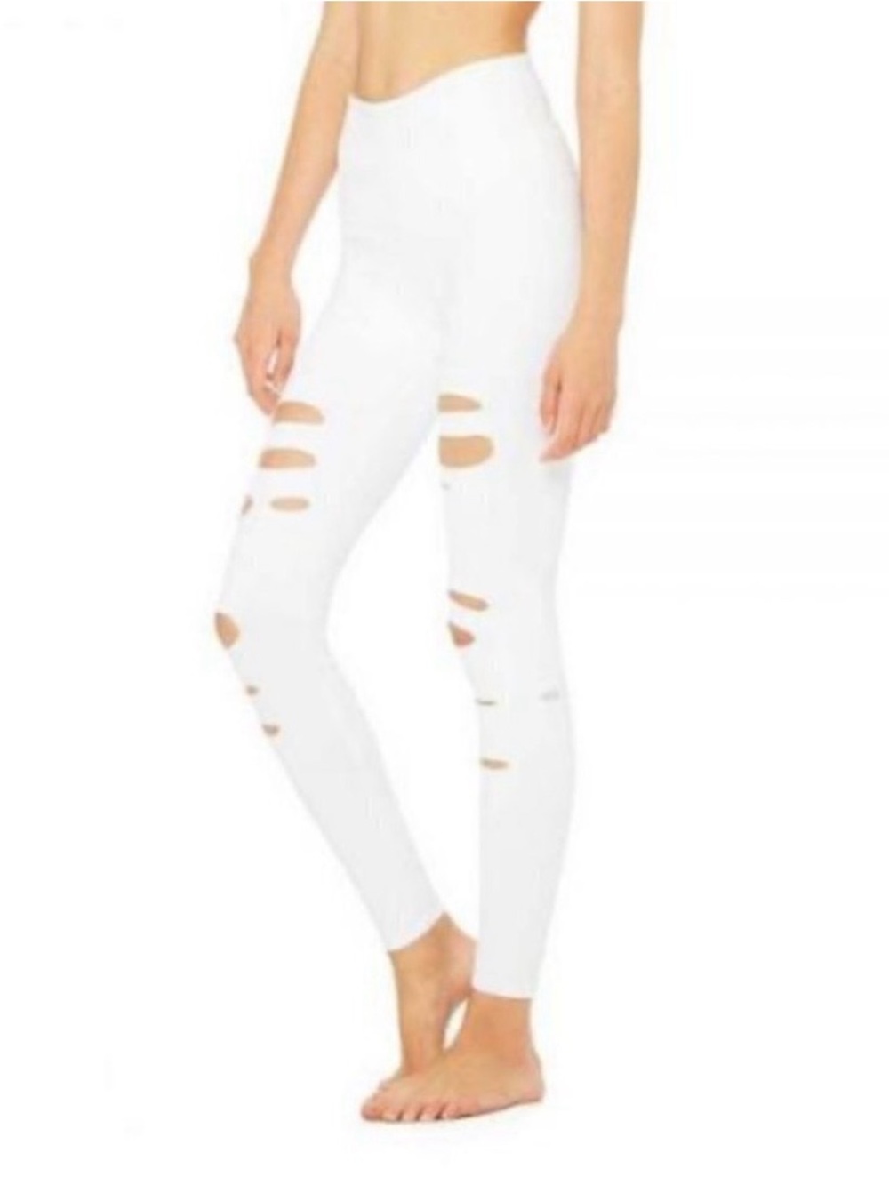 ALO Yoga High-Waist Ripped Warrior Legging
